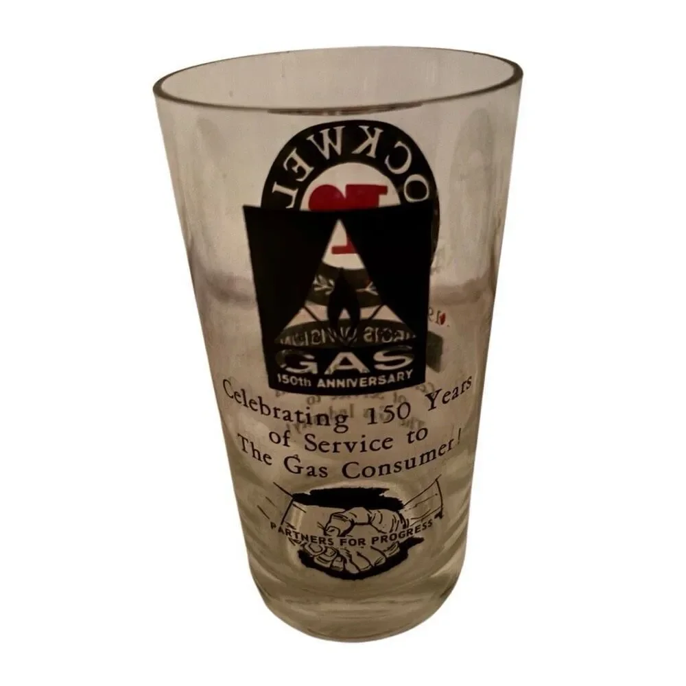 Rockwell DuBois Division 30th Anniversary Glass 1936-1966